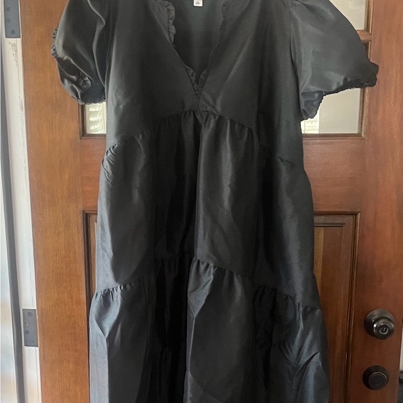 Kika Vargas Black High Low Dress - Picture 2 of 5